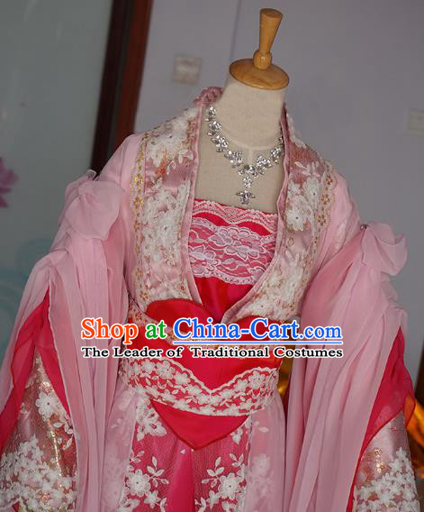 Chinese Ancient Swordsman Hanfu Han Dynasty Imperial Concubine Queen Embroidered Historical Costumes