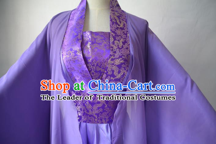 Chinese Ancient Swordsman Hanfu Han Dynasty Imperial Concubine Queen Embroidered Historical Costumes