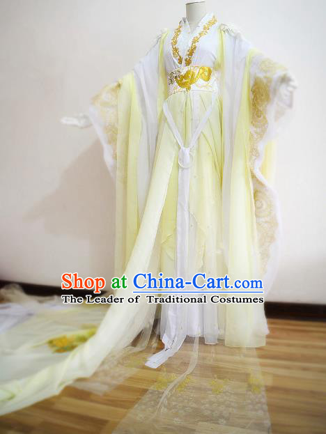 Chinese Ancient Swordsman Hanfu Han Dynasty Imperial Concubine Queen Embroidered Historical Costumes