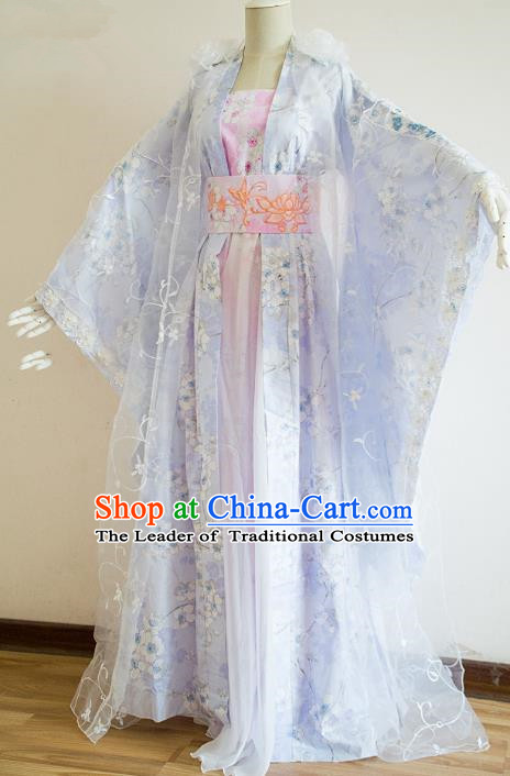 Chinese Ancient Swordsman Hanfu Han Dynasty Imperial Concubine Queen Embroidered Historical Costumes