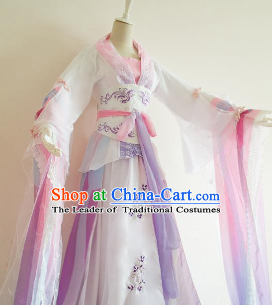 Chinese Ancient Palace Lady Hanfu Han Dynasty Imperial Concubine Queen Embroidered Historical Costumes