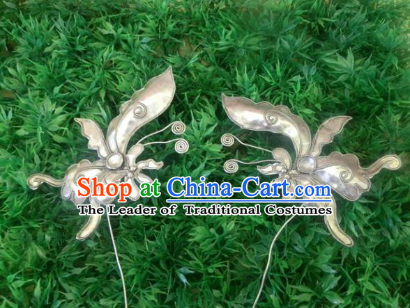 Traditional Chinese Miao Nationality Hairpins Hair Accessories for Women