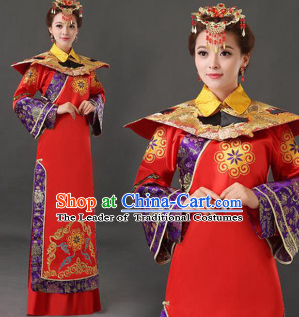 Traditional Chinese Yangge Fan Dance Folk Dance Ethnic Costume Classical Yangko Chorus Modern Dance Dress Halloween Clothing and Shoes