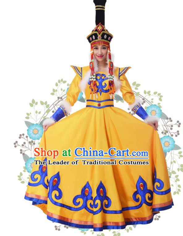 Traditional Chinese Yangge Fan Dance Folk Dance Ethnic Costume Classical Yangko Chorus Modern Dance Dress Halloween Clothing and Shoes