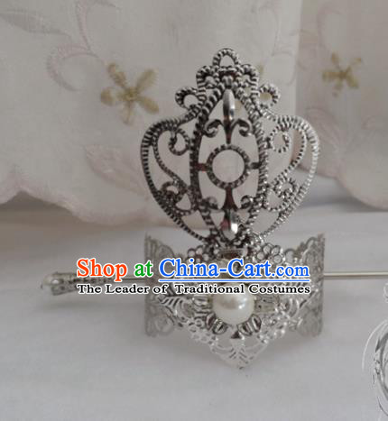 Chinese Traditional Ancient Prince Hairdo Crown Hair Accessories Swordsman Hairpins for Men