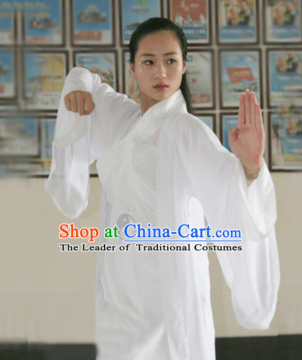 Chinese Traditional Martial Arts Costumes Tai Chi Taoist Kung Fu Clothing for Men for Women