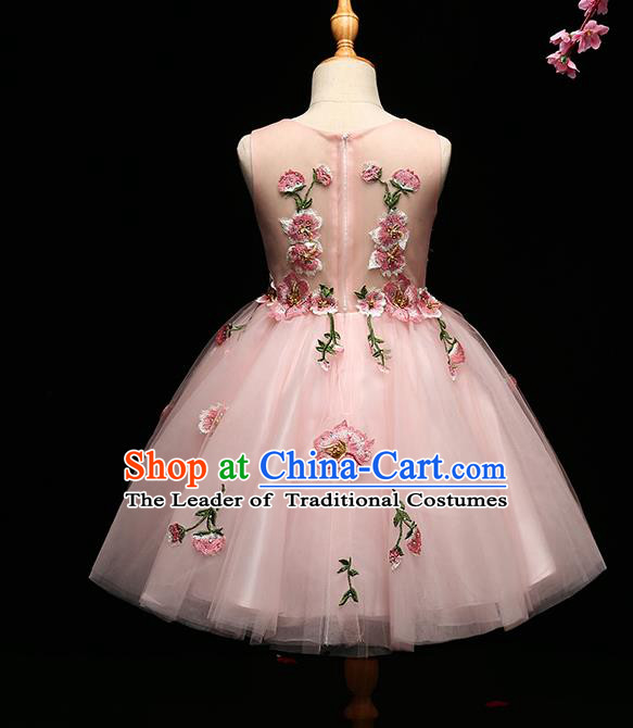 Top Grade Stage Performance Catwalks Costumes Children Halloween Cosplay Princess Full Dress Chorus Modern Fancywork Clothing