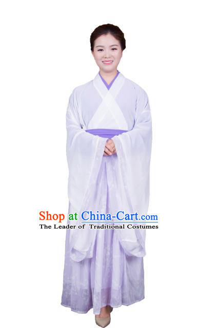 Chinese Traditional Jin Dynasty Swordswoman Costumes Ancient Nobility Lady Dress for Women