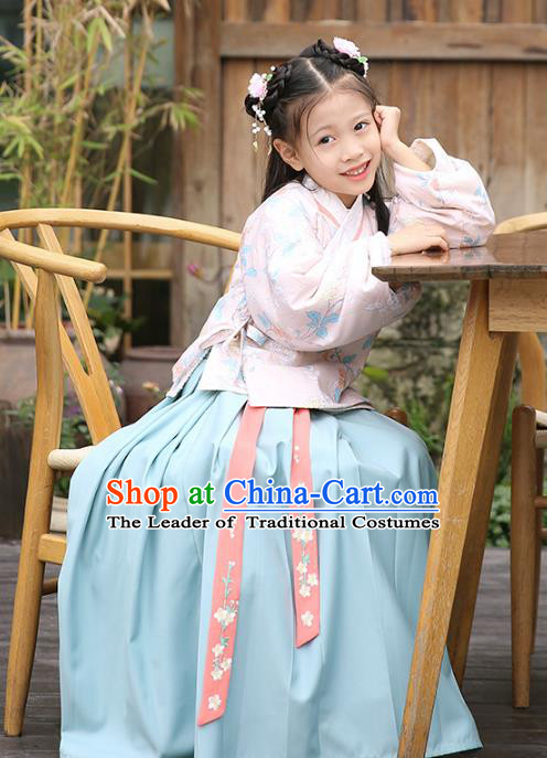 Chinese Ancient Palace Lady Hanfu Han Dynasty Imperial Concubine Queen Embroidered Historical Costumes