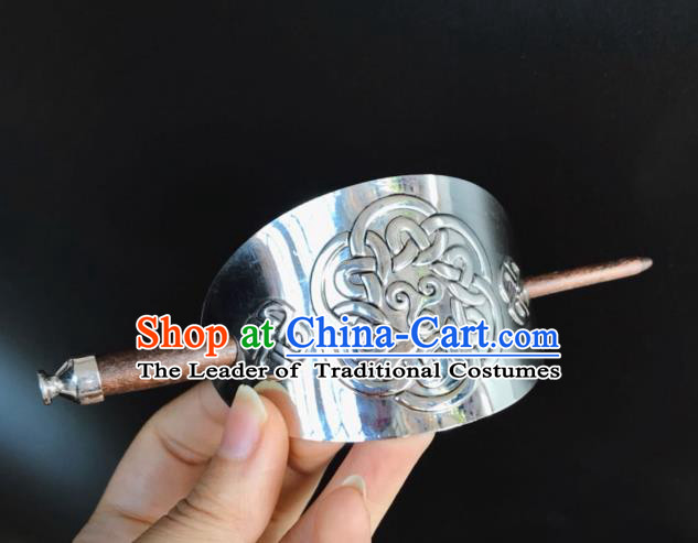 Chinese Traditional Ancient Hair Accessories Swordsman Hairpins Tuinga for Men