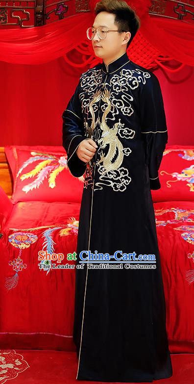 Traditional Chinese Wedding Costumes Traditional Xiuhe Suits Ancient Chinese bridal Full Dress