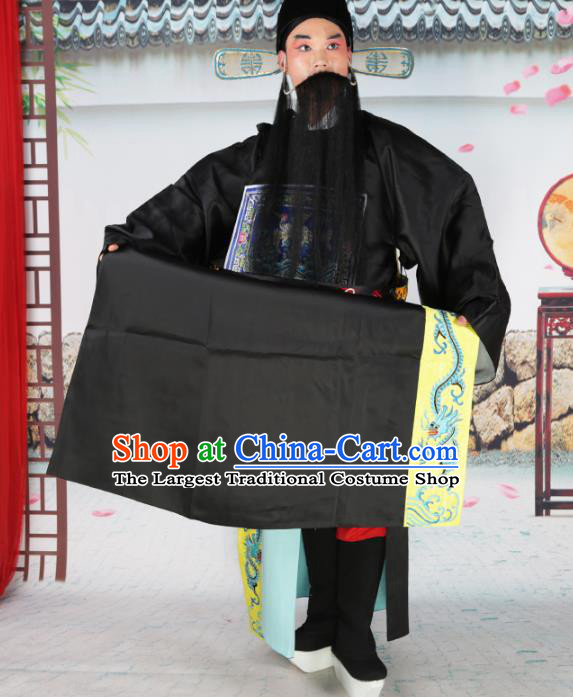 Traditional China Beijing Opera Costume Gifted Scholar Embroidered Robe and Hat Ancient Chinese Peking Opera Embroidery Clothing