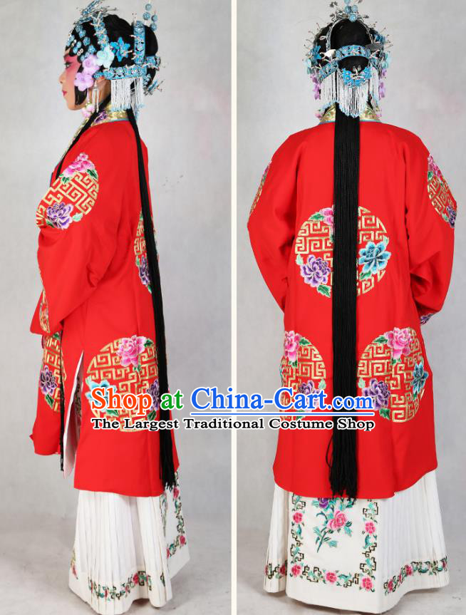 Traditional China Beijing Opera Costume Gifted Scholar Embroidered Robe and Hat Ancient Chinese Peking Opera Embroidery Clothing