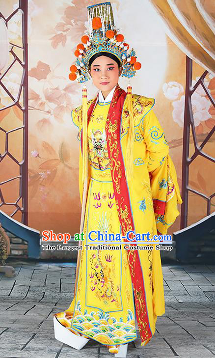 Traditional China Beijing Opera Costume Gifted Scholar Embroidered Robe and Hat Ancient Chinese Peking Opera Embroidery Clothing