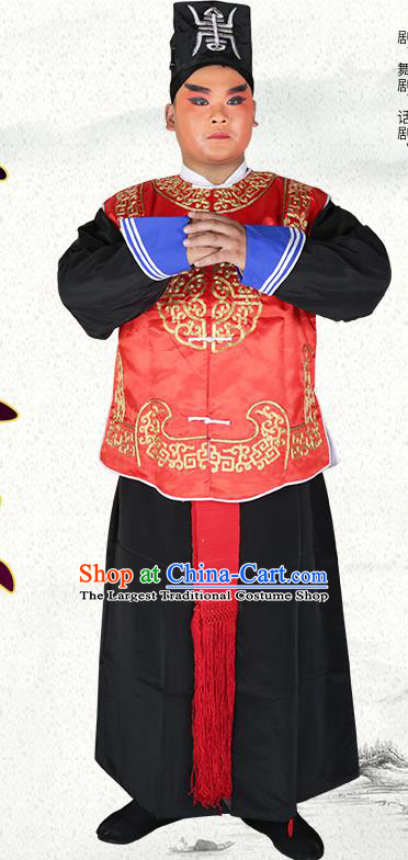 Professional Chinese Peking Opera Imperial Bodyguard Costume and Hat for Adults