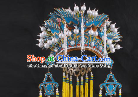 Top Grade Chinese Beijing Opera Hair Accessories Peking Opera Diva Phoenix Coronet for Women