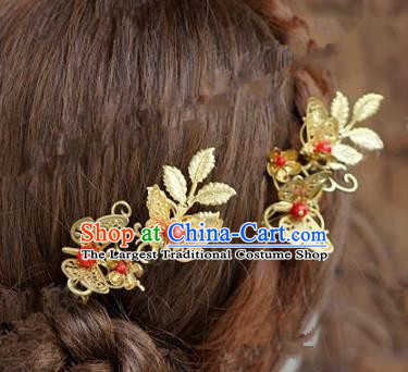 Chinese Ancient Style Hair Jewelry Accessories Cosplay Hairpins Headwear Headdress for Women