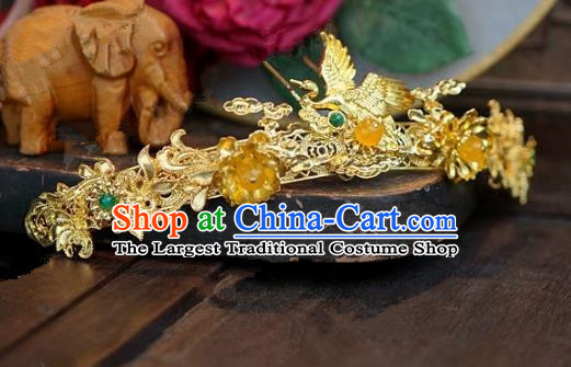 Chinese Ancient Style Hair Jewelry Accessories Cosplay Hairpins Headwear Headdress for Women