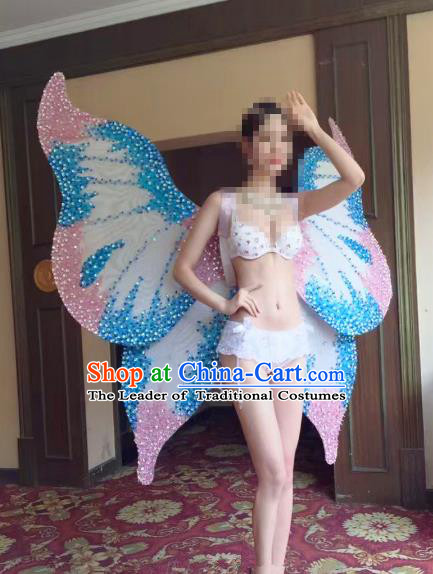 Top Grade Catwalks Swimsuit Butterfly Wing Stage Performance Model Show Customized Wings for Women