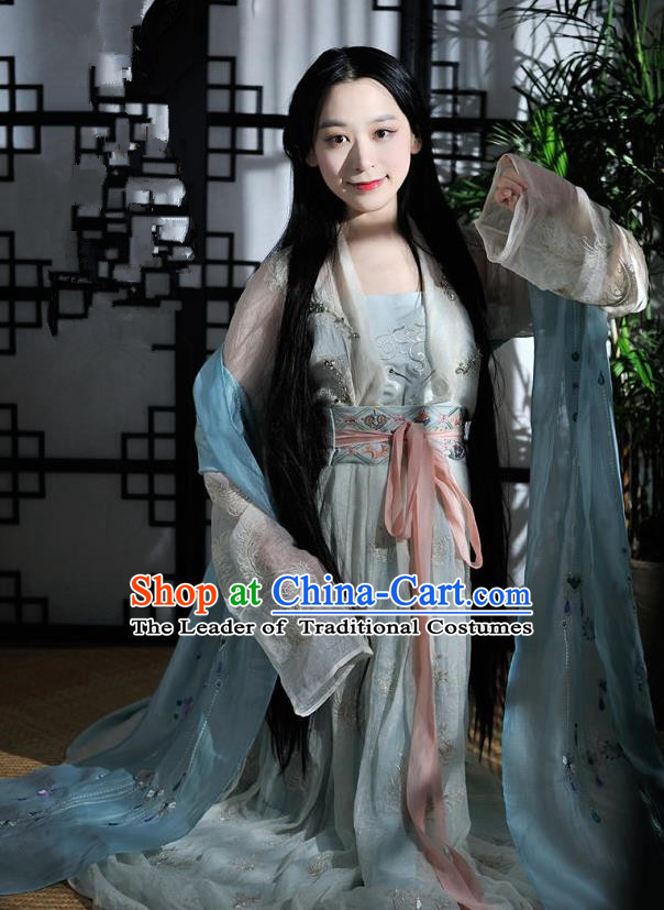 Traditional Chinese Song Dynasty Nobility Lady Costume Ancient Palace Lady Hanfu Dress for Women