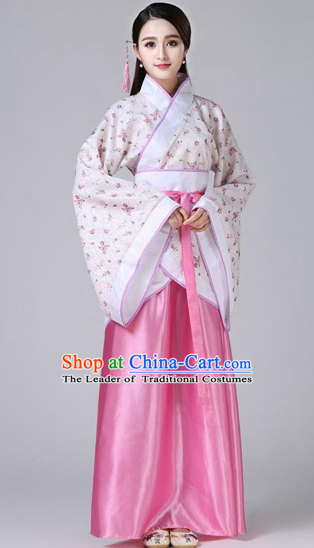 Chinese Ancient Palace Lady Hanfu Han Dynasty Imperial Concubine Queen Embroidered Historical Costumes