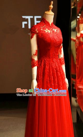 Traditional Chinese Wedding Costumes Traditional Xiuhe Suits Ancient Chinese bridal Full Dress