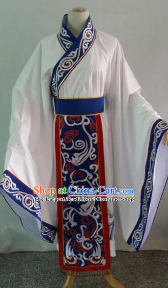 Chinese Traditional Beijing Opera Niche Embroidered Robe Peking Opera Minister Costume for Adults