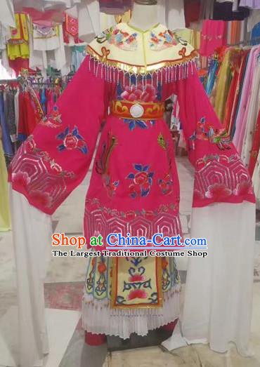 Chinese Ancient Peking Opera Princess Embroidered Dress Traditional Beijing Opera Diva Costumes for Adults