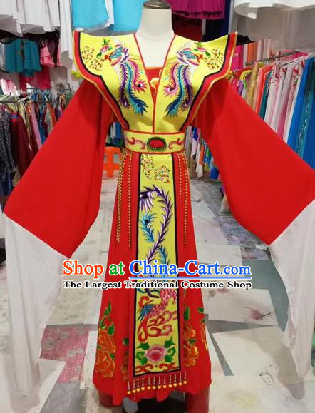 Chinese Huangmei Opera Empress Hanfu Dress Traditional Beijing Opera Diva Costume for Adults