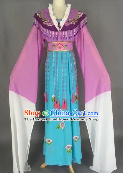 Chinese Beijing Opera Diva Water Sleeve Dress Ancient Imperial Consort Costume for Adults