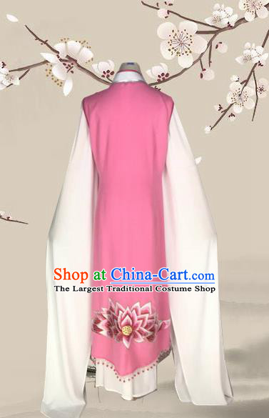 Traditional China Beijing Opera Costume Gifted Scholar Embroidered Robe and Hat Ancient Chinese Peking Opera Embroidery Clothing