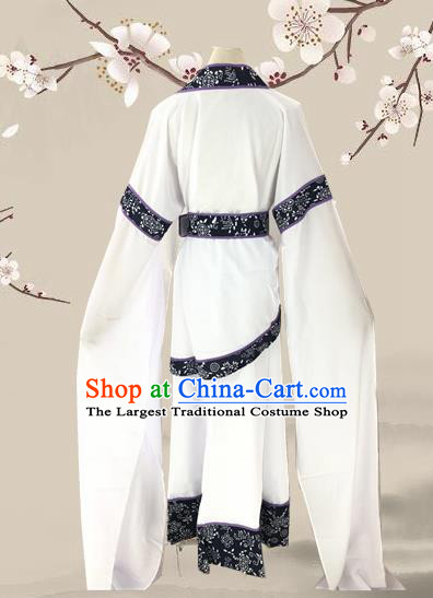 Traditional China Beijing Opera Costume Gifted Scholar Embroidered Robe and Hat Ancient Chinese Peking Opera Embroidery Clothing