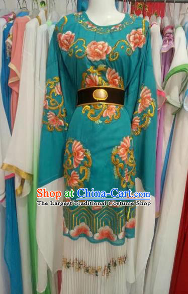 Traditional China Beijing Opera Costume Gifted Scholar Embroidered Robe and Hat Ancient Chinese Peking Opera Embroidery Clothing