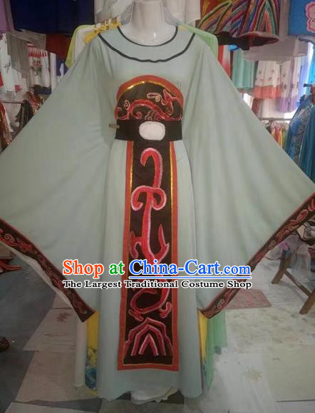 Traditional China Beijing Opera Costume Gifted Scholar Embroidered Robe and Hat Ancient Chinese Peking Opera Embroidery Clothing
