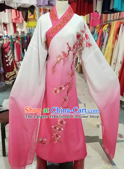 Chinese Beijing Opera Niche Pink Robe Traditional Peking Opera Costume for Adults