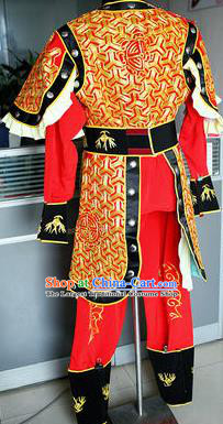 Traditional China Beijing Opera Costume and Hat Ancient Chinese Peking Opera Clothing Shoes