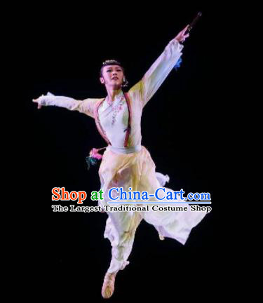 Chinese Traditional Folk Dance Costume Classical Dance Clothing for Women