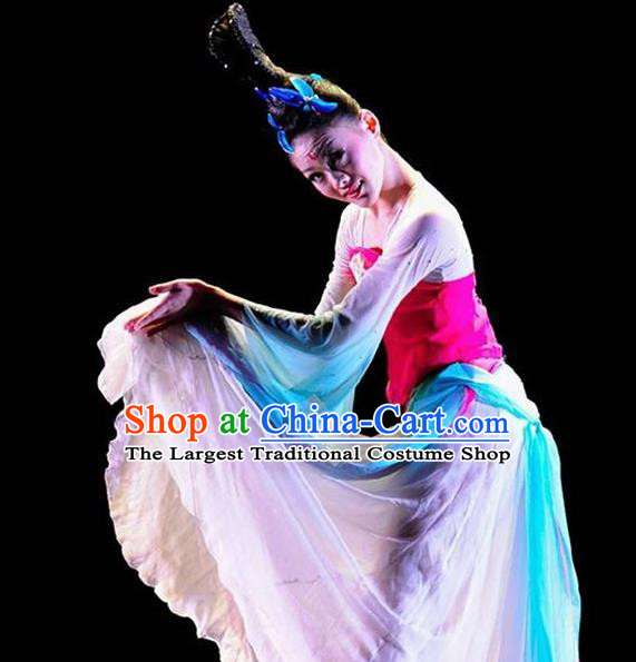 Traditional Chinese Fan Dance Folk Dance Costume Classical Yangko Dance Classical Dance Hair Accessories