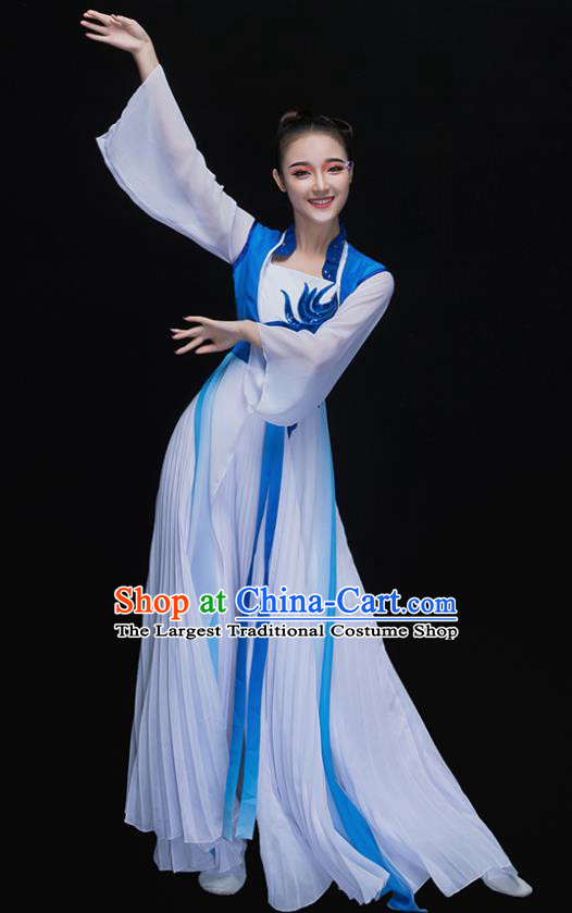 Traditional Chinese Fan Dance Folk Dance Costume Classical Yangko Dance Classical Dance Dress