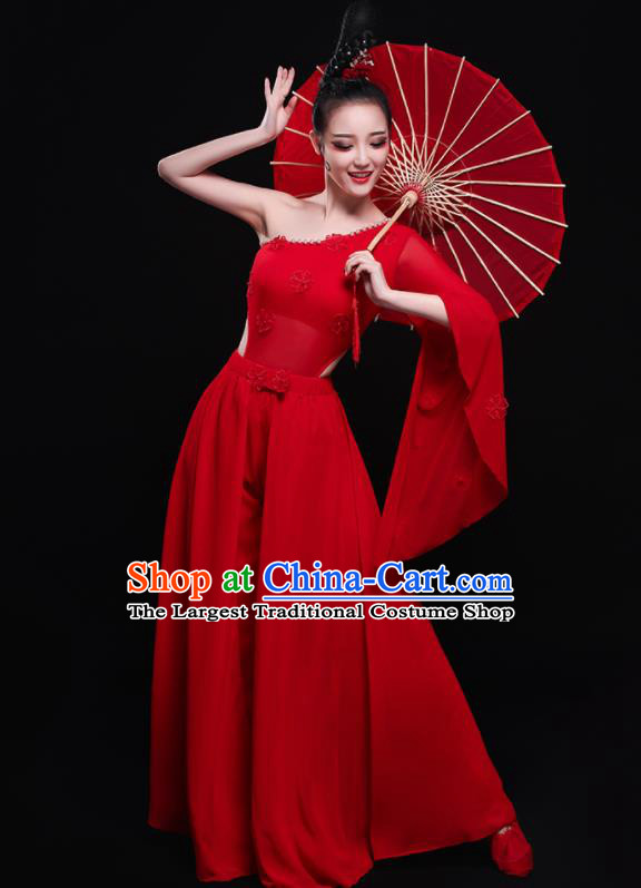 Traditional Chinese Fan Dance Folk Dance Costume Classical Yangko Dance Classical Dance Dress