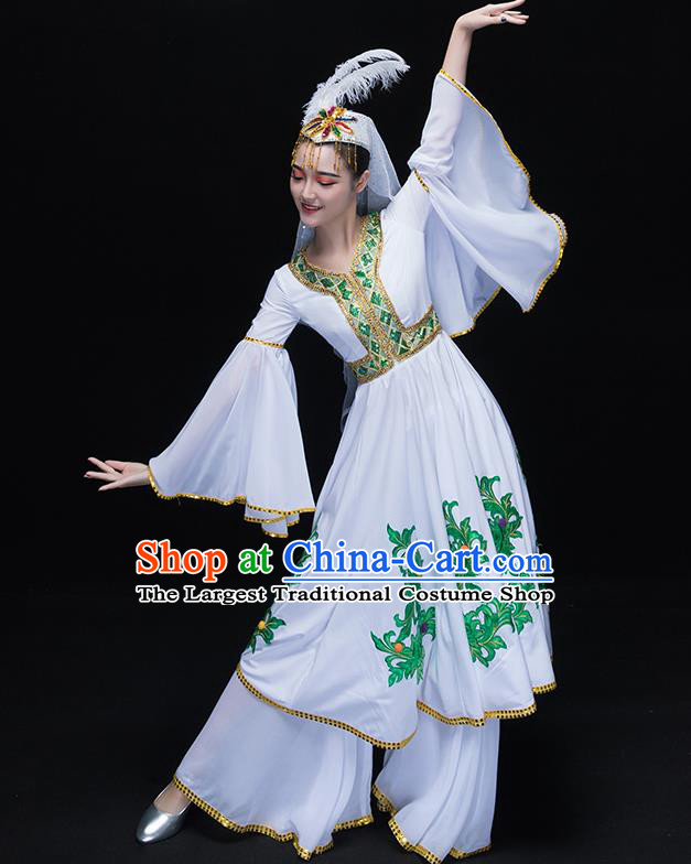 Traditional Chinese Fan Dance Folk Dance Costume Classical Yangko Dance Classical Dance Dress