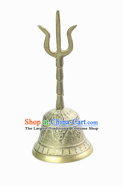 Chinese Traditional Drama Props Accessories Ancient Taoist Bell