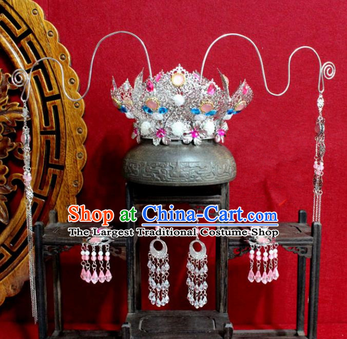 Chinese Ancient Style Hair Jewelry Accessories Cosplay Hairpins Headwear Headdress for Women