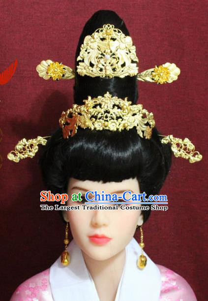 Chinese Ancient Style Hair Jewelry Accessories Cosplay Hairpins Headwear Headdress for Women