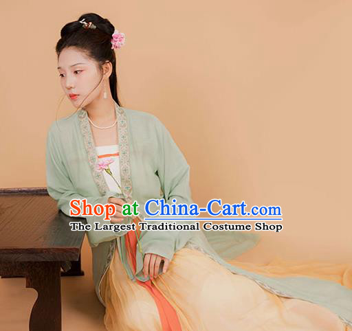 Chinese Ancient Palace Lady Hanfu Han Dynasty Imperial Concubine Queen Embroidered Historical Costumes