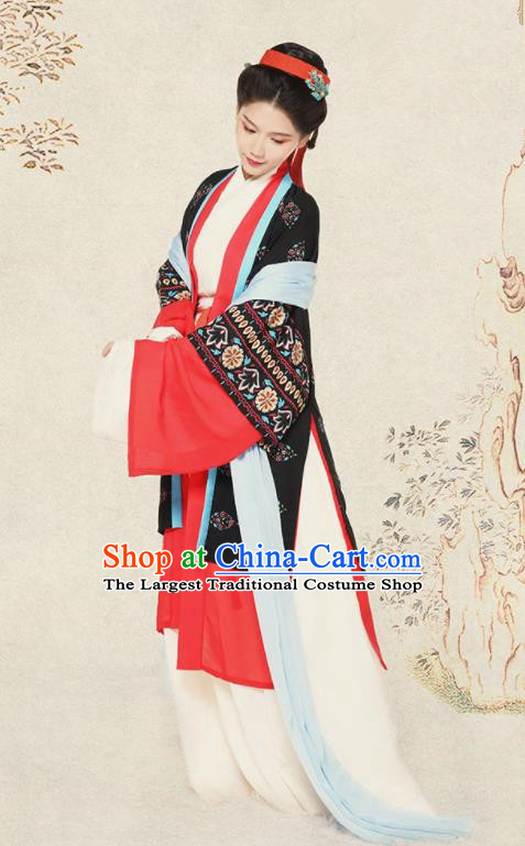 Top Grade Chinese Ancient Palace Lady Costumes Song Dynasty Princess Hanfu Dress for Women