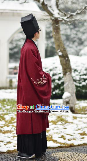 Chinese Ancient Hanfu Ming Dynasty Embroidered Historical Costumes