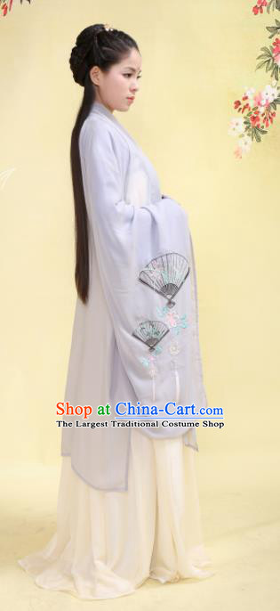 Chinese Ancient Cloak Hanfu Dress Tang Dynasty Princess Embroidered Costume for Rich Women