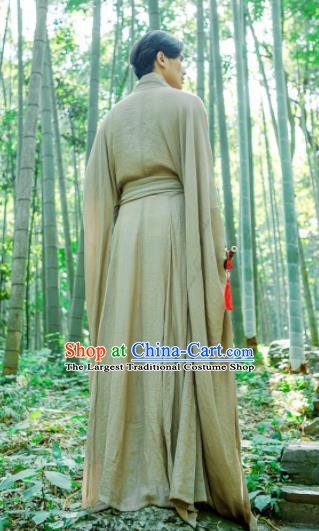 Chinese Ancient Hanfu Traditional Jin Dynasty Embroidered Historical Costumes