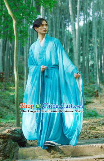Chinese Ancient Hanfu Traditional Jin Dynasty Embroidered Historical Costumes